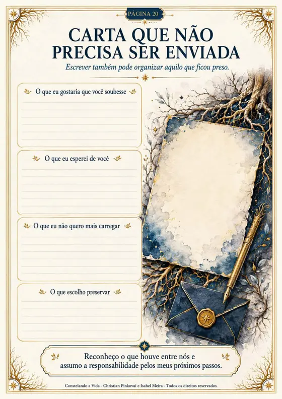 Prévia Carta que não precisa ser enviada