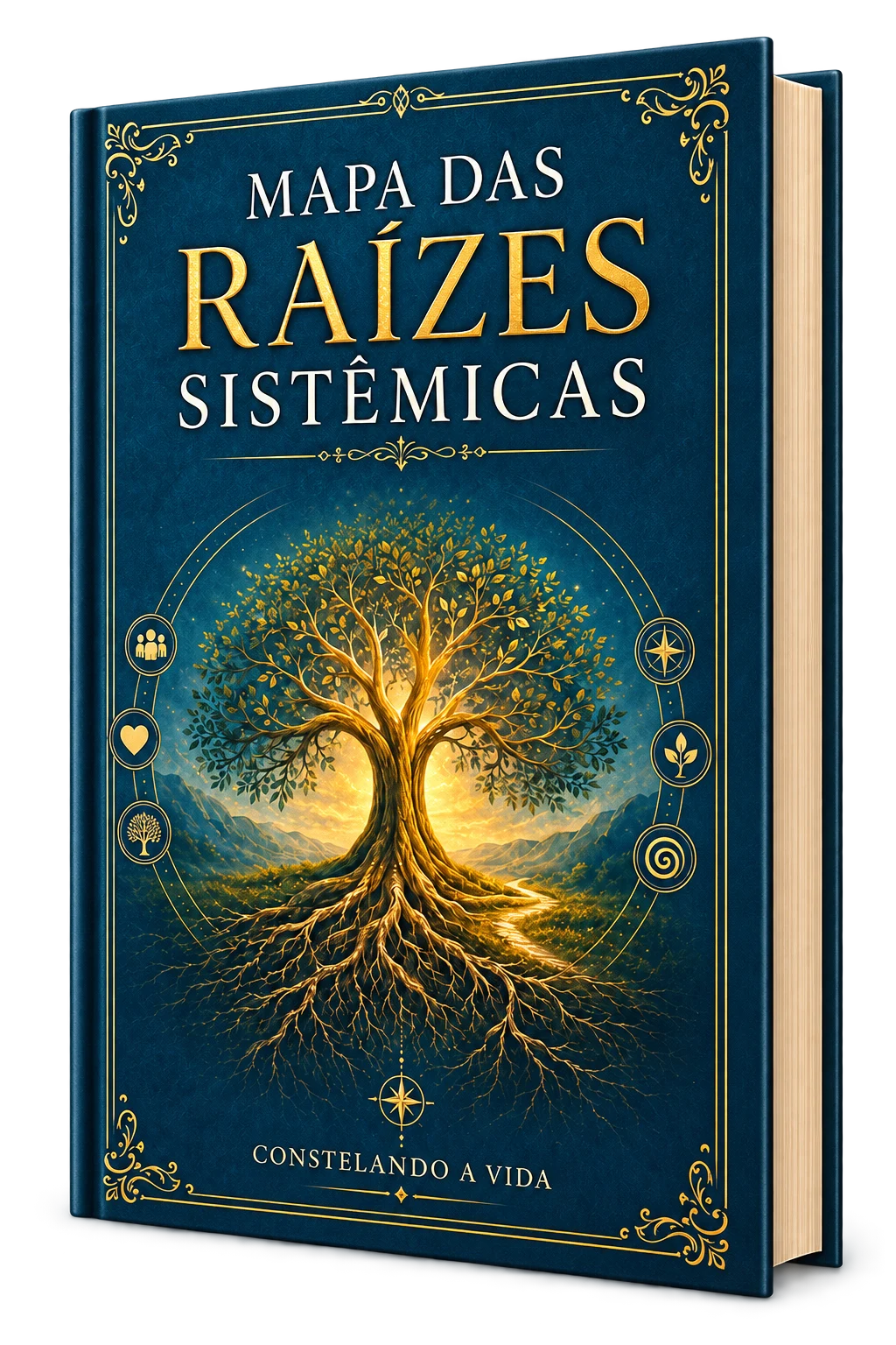Mockup do livro Mapa das Raízes Sistêmicas